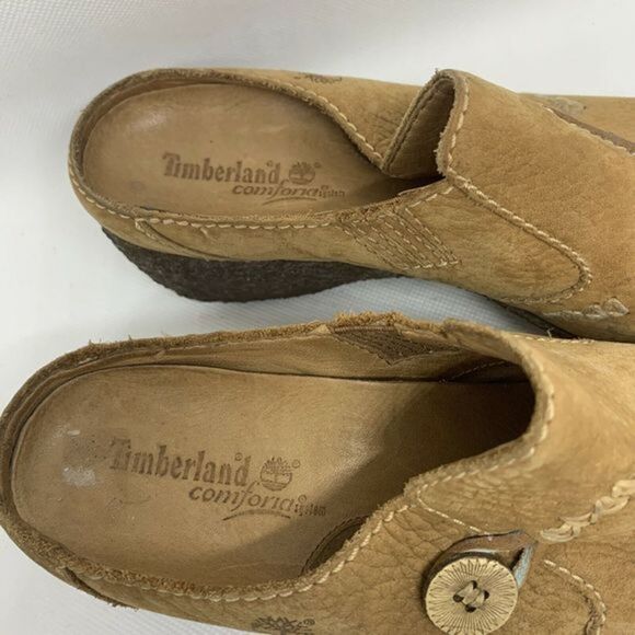 Timberland Comfort System Slides Womens 6.5 Brown - Picture 4 of 10